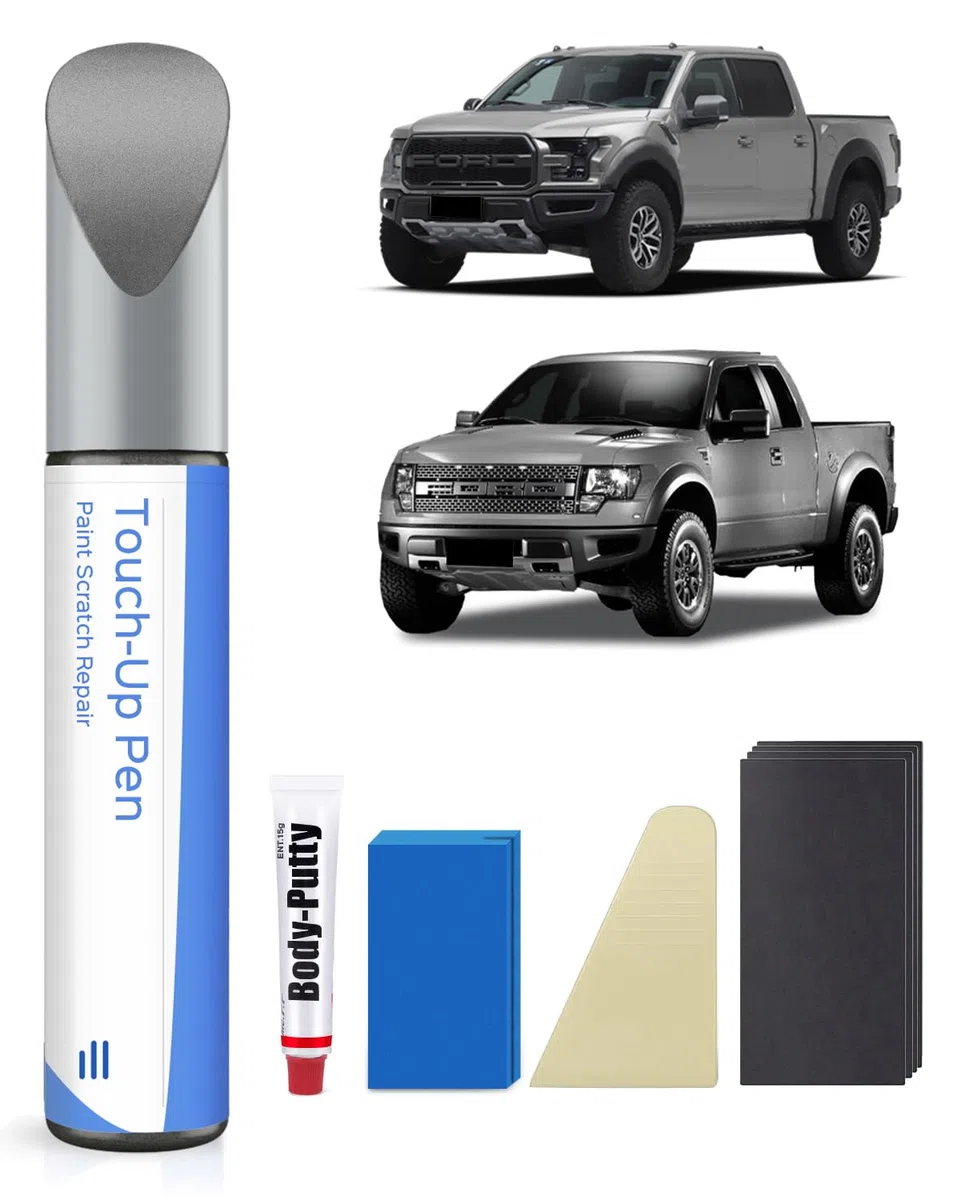 M7 Carbonized Gray Metallic Kit di vernice di ritocco compatibile con Ford esatta corrispondenza per chip e graffi