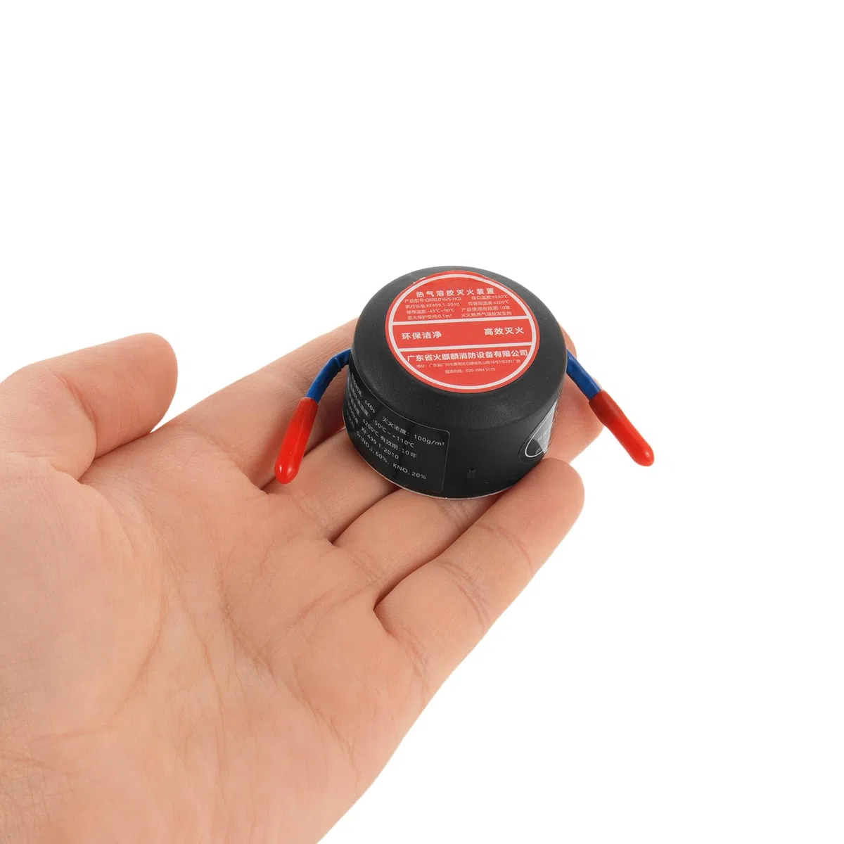 Estintore Aerosol Automatico per Veicoli 10g Resistente alle Intemperie, Portatile per Casa e Ufficio, Compatto per Vano Motore, Estintore Ecologico per Emergenze Automobilistiche