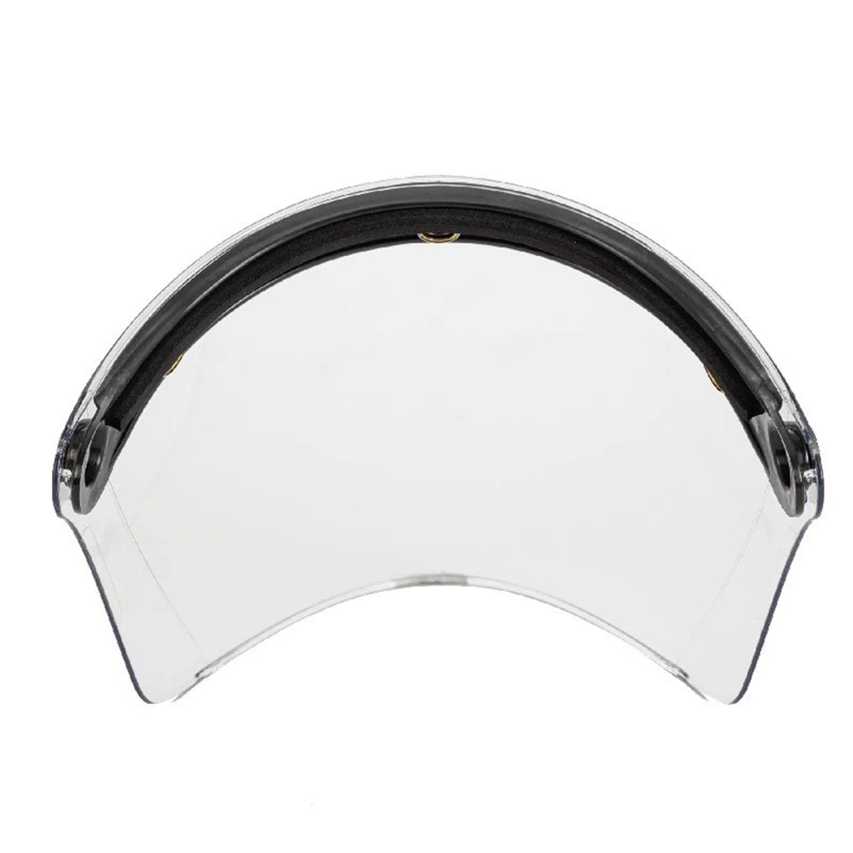 Baoblaze Visiera per caschi da moto Lente in PC ad alta resistenza Protezione solare antivento per antiappannamento a 3 scatti - chiaro