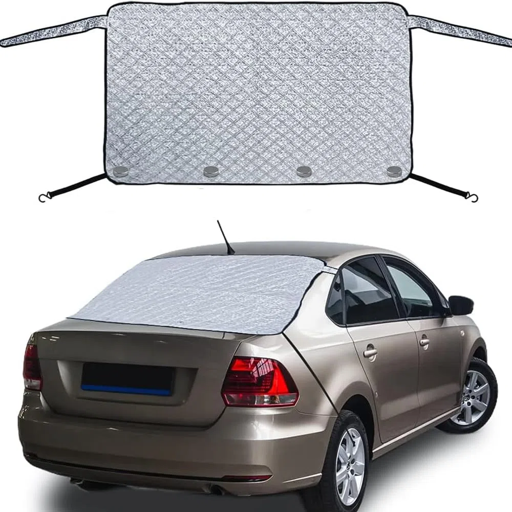 AYAMAYA, Copertura per lunotto posteriore auto, lunotto invernale con magnete, protezione antigelo e anti-neve, protezione UV, copertura invernale, 140x80cm