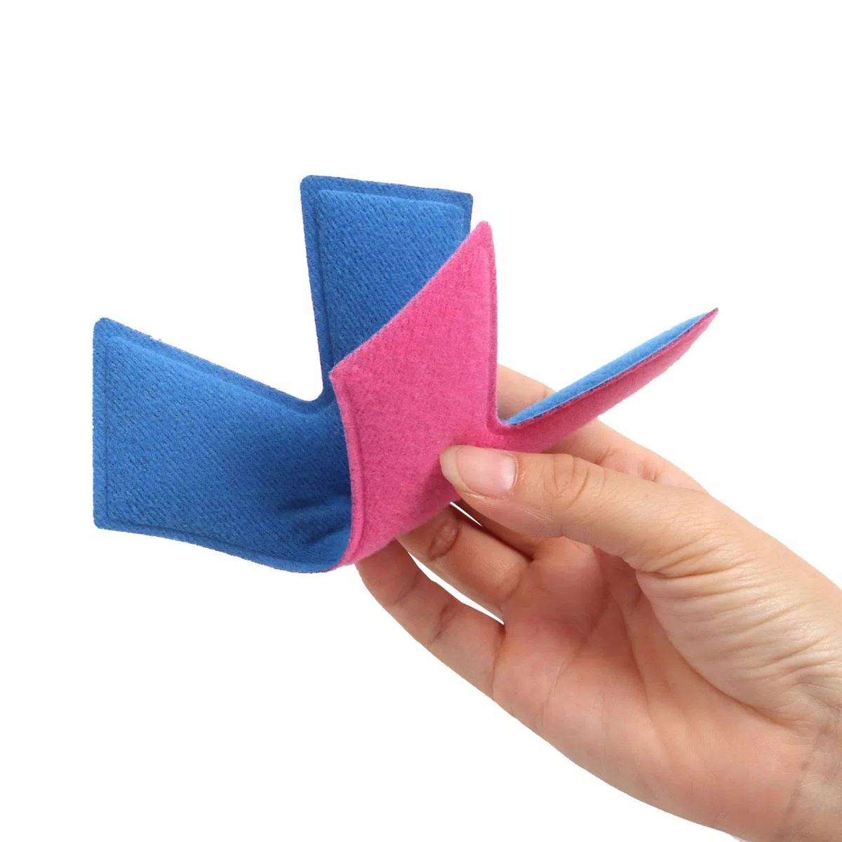 Kit cuscinetti in schiuma per casco con imbottitura interna in spugna sigillata blu-rosa fodera protettiva fodera protettiva set per moto, sport all'aria aperta, bici da equitazione