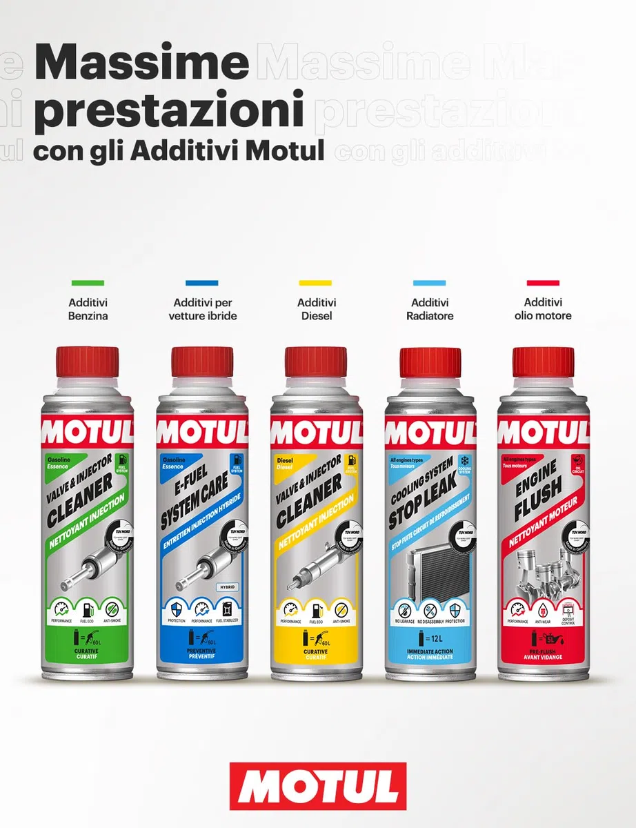 Motul - Pulitore per Motori Benzina ad Iniezione Diretta - Additivo Curativo per Motore Benzina - Massime Prestazioni del Motore - da Utilizzare Prima di Fare Rifornimento - GDI Clean - 300 ml