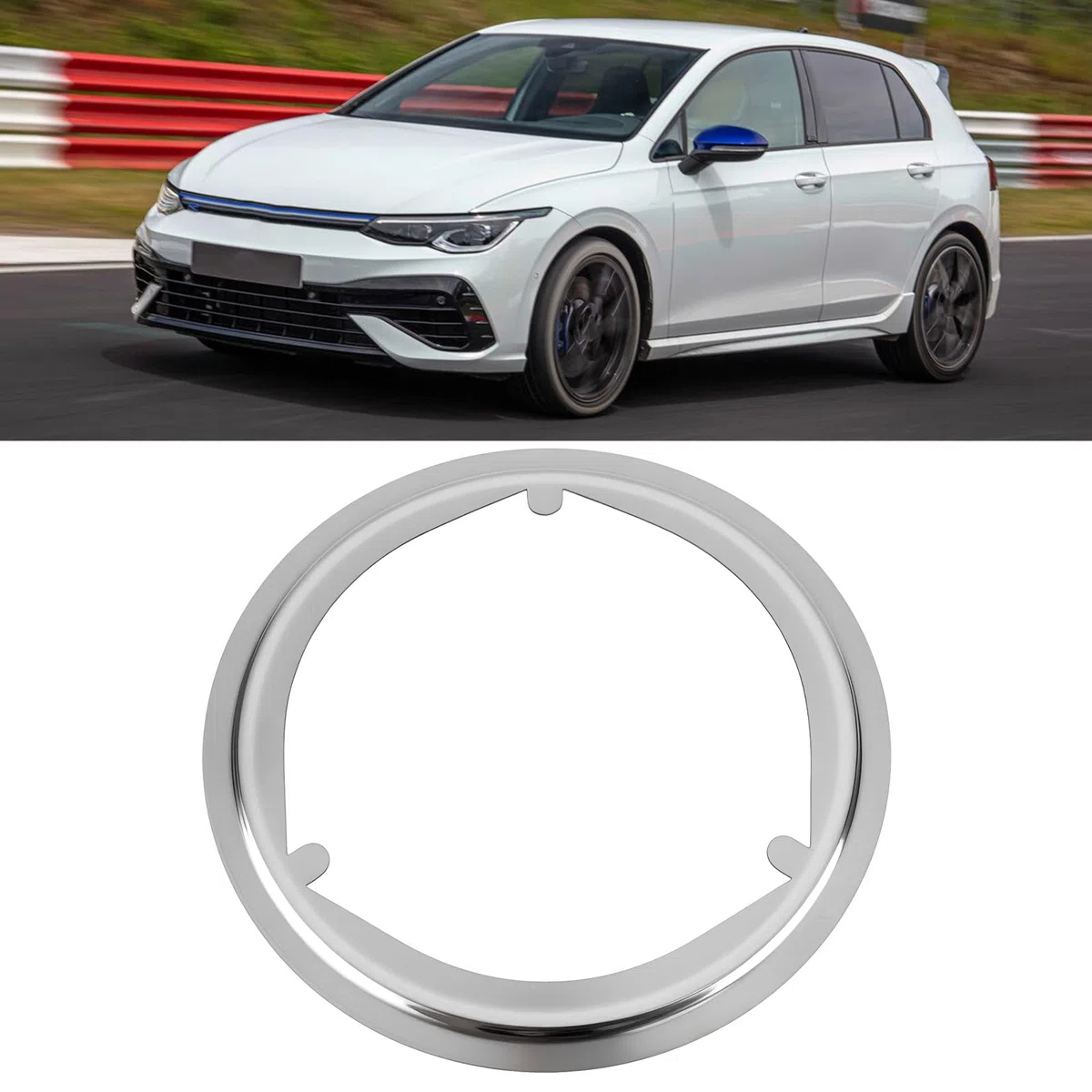 Guarnizione di Unione DPF per Tubo di Scarico, 2 Pezzi, 1K0253115T Compatibile con Audi Compatibile con VW