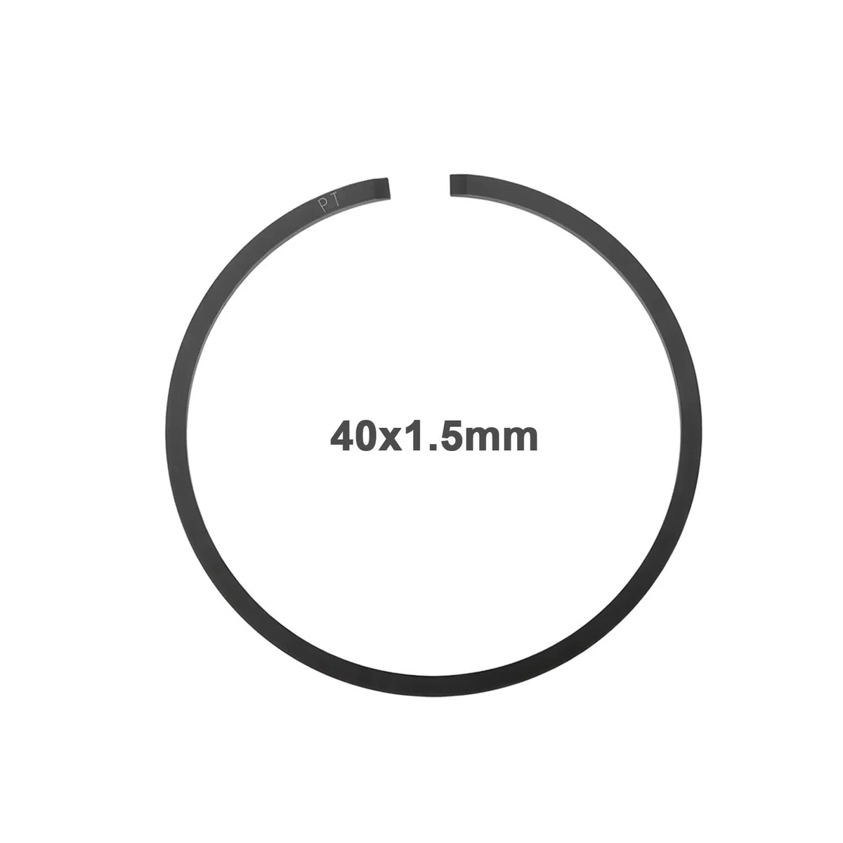 Set di 4 anelli pistone da 40 mm x 1,5 mm, compatibili con Hercules compatibile con motori Peugeot 50cc a 2 tempi