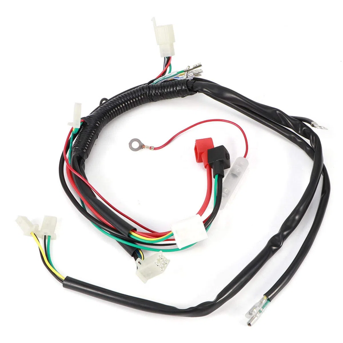 Cablaggio di avviamento del motore, cablaggio del cablaggio di avviamento del motore elettrico per Pit Bike Moto Atv Quad 70cc 90cc 110cc 125c Pvc