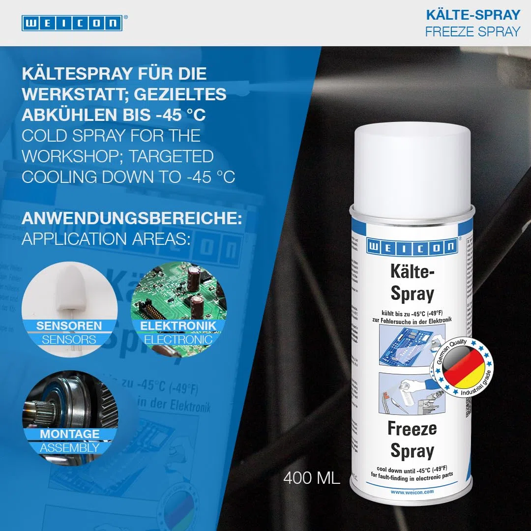 WEICON Spray Freddo 400 ml Raffreddamento mirato fino a -45 °C