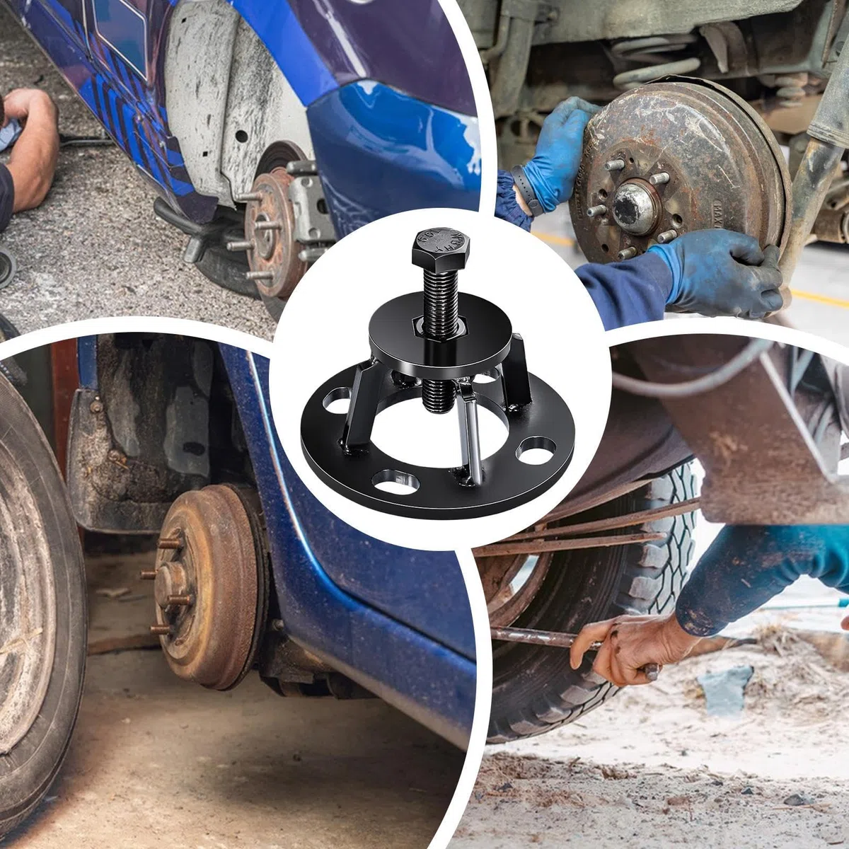 Attrezzo Per La Rimozione Del Mozzo Auto,Estrattore Mozzo Ruota | Attrezzatura Per Auto Camion Officina Manutenzione Montaggio
