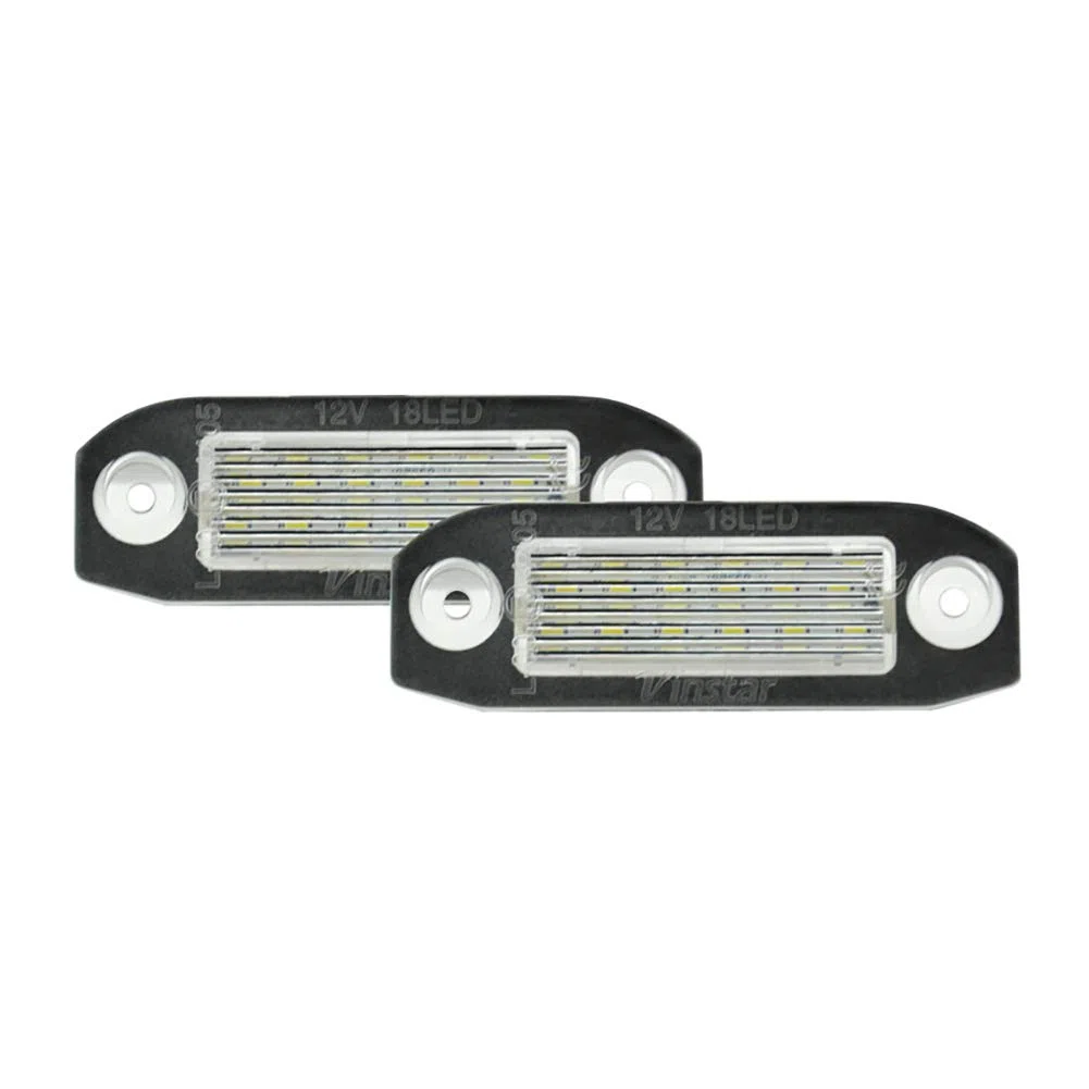 AutoStyle v-032501 Fuochi di targa LED su mesure- vari, Black