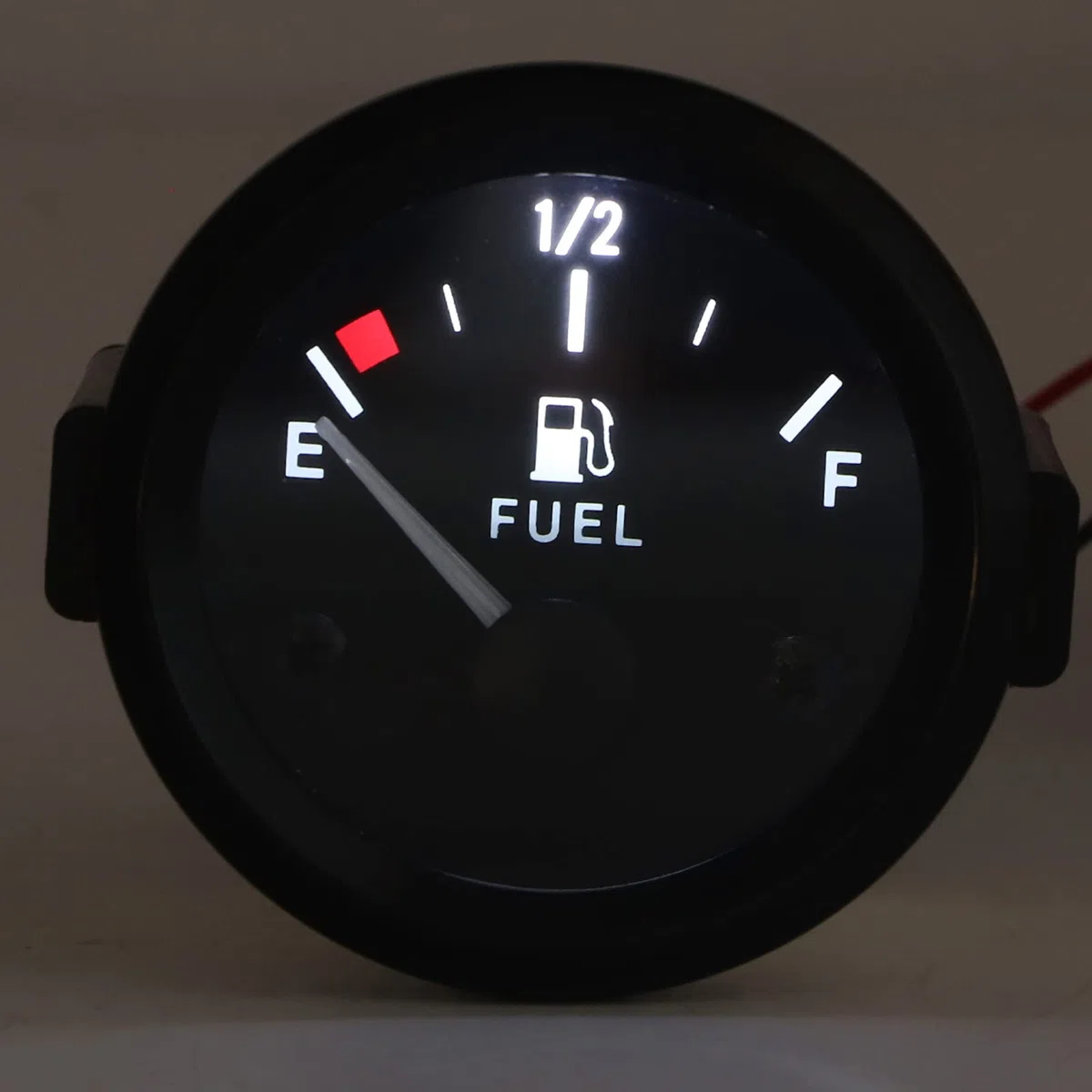 Indicatore Livello Carburante Universale da 2 Pollici Misuratore Serbatoio Carburante Moto con Retroilluminazione a LED Per Modelli Modificati a Benzina