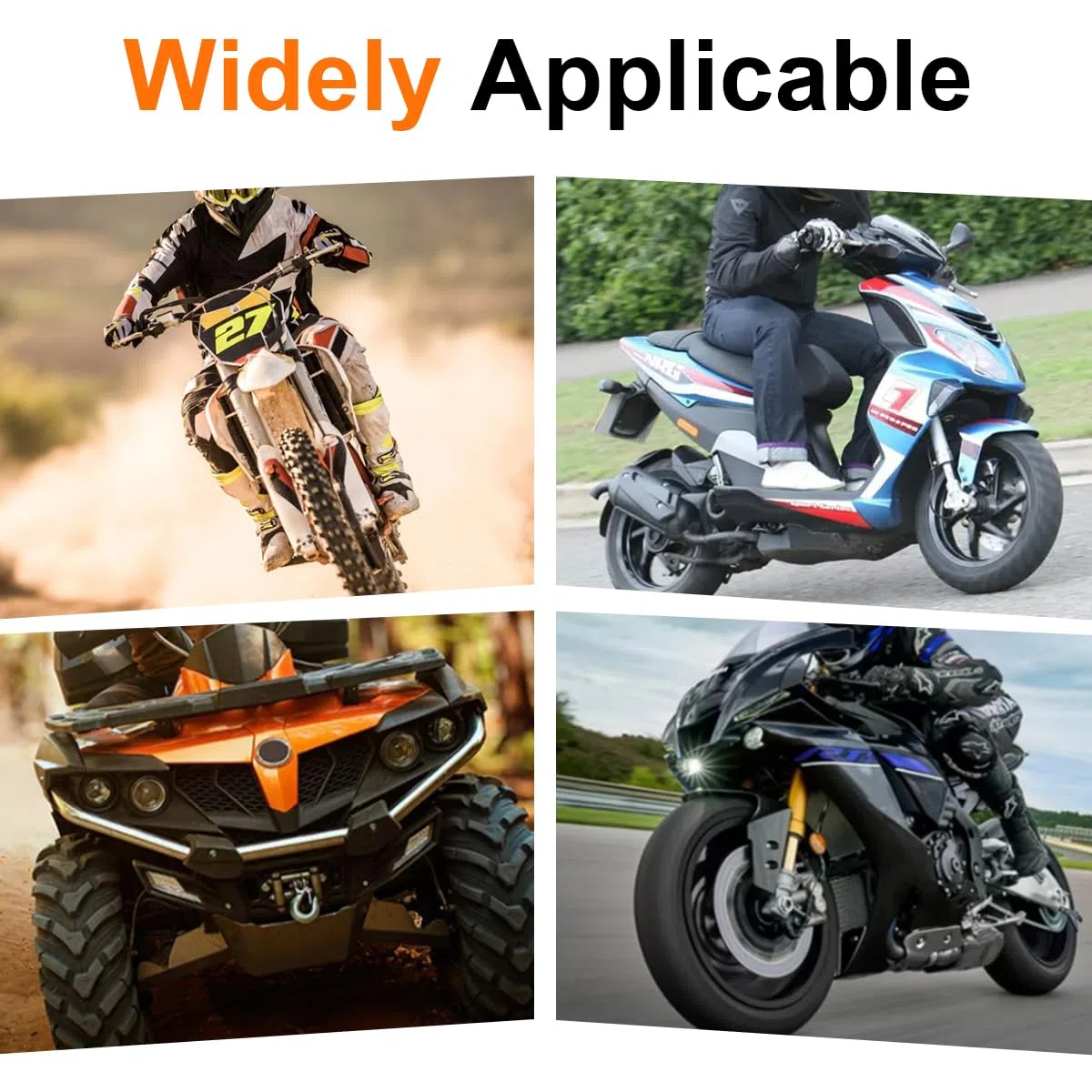 Tappo serbatoio carburante ATV da 50 mm universale per motori 50cc 70cc 90cc 110cc e 125cc ATV Quad Moto 4 ruote per TaoTao per Coolster per Buyang per Coolsport per Sunl per Kazuma
