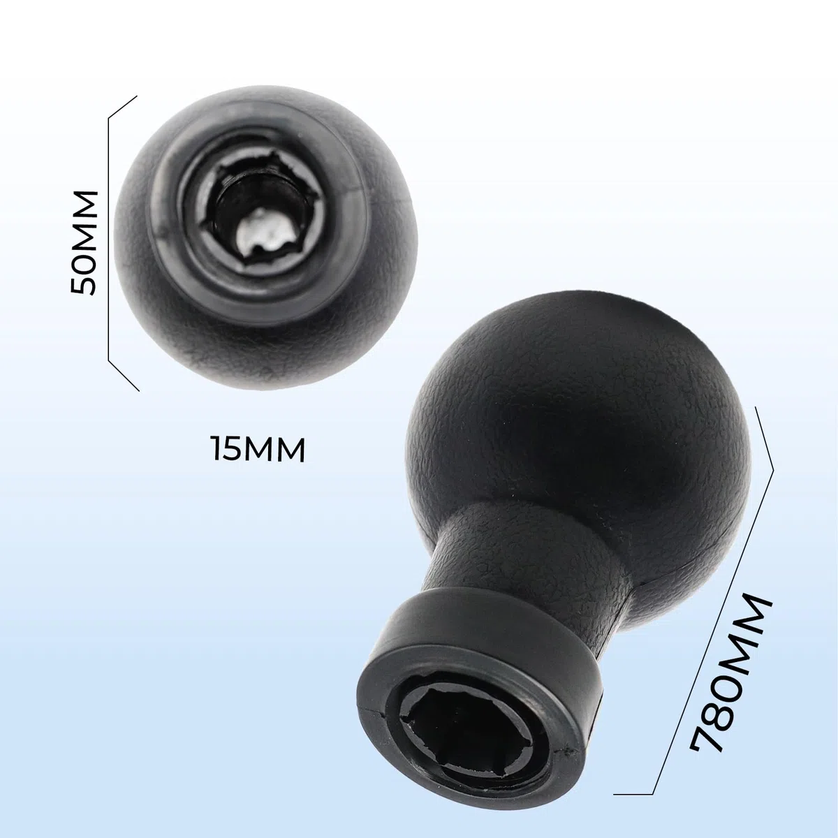 Pomello del cambio a 5 marce per Suzuki Swift SX4 Alto Fiat Sedici 28113M75J21-GJL Solo per leva del cambio, argento lucido
