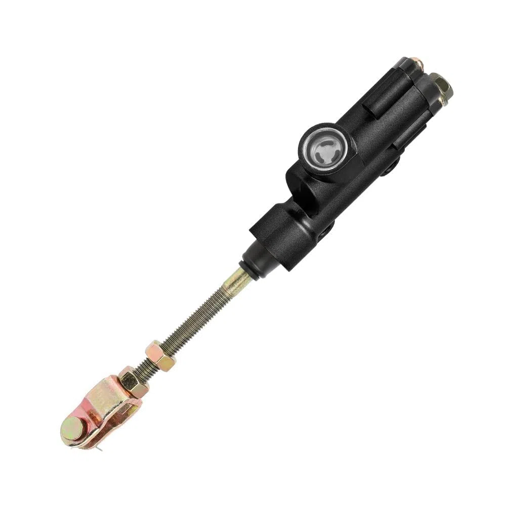 Pompa Cilindro Maestro Freno Posteriore adatto per cinese Dirt Pit Bike Sunl Pitster Thumpstar 110 125 140cc(NERO)