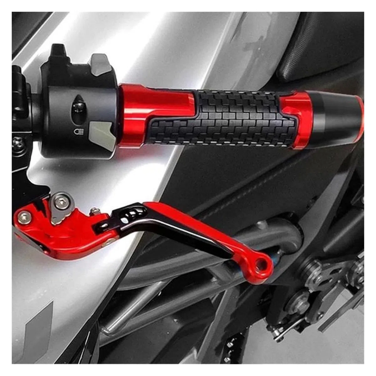 Per Honda CB125R CB 125R 2018 2019 2020 2021 2022 Moto Manubrio Estremità Manopole Caps Manubrio Balanced Plug Slider