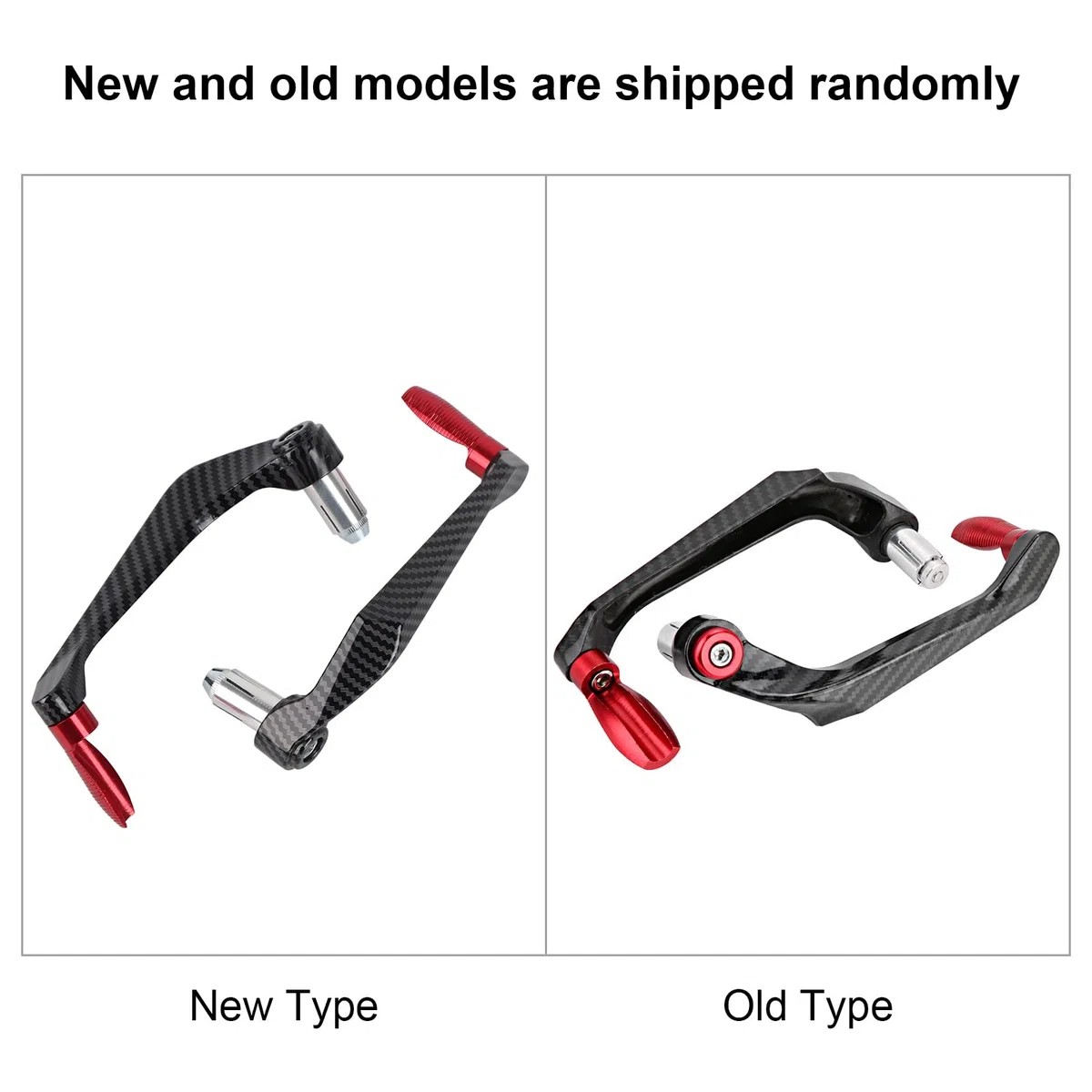 Protezione del manubrio del motociclo-paraleve manubrio moto 22-Duokon Universale 7/8 Pollici 22mm CNC Alluminio Manubrio Freno Leva Frizione Protezione della Mano Protezione per Moto, Moto