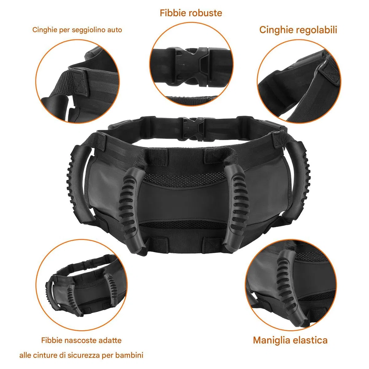 Maniglie Per Passeggeri Moto - Maniglie Regolabili Per Passeggero | Maniglia Cintura Vita Sedile Posteriore Moto - Per Motociclisti Bambini Adulti Quad Motoslitta Pendolari Scuola Weekend Touring Quot