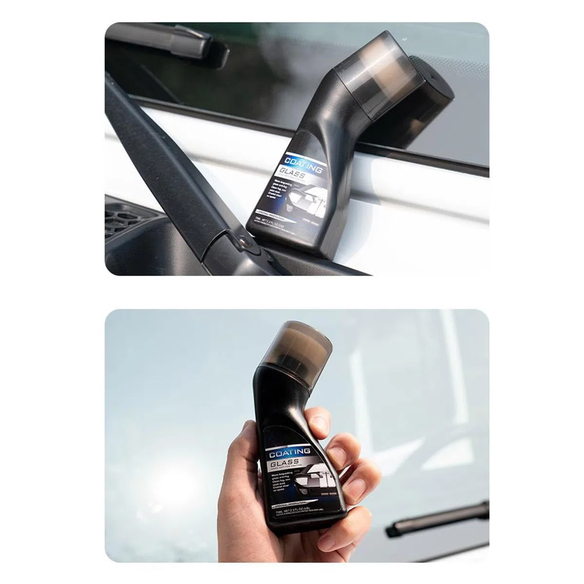 Piccolo rivestimento molecolare anti nebbia agente resistente rivestimento retrovisore vetro anti nebbia per vetri auto e caschi