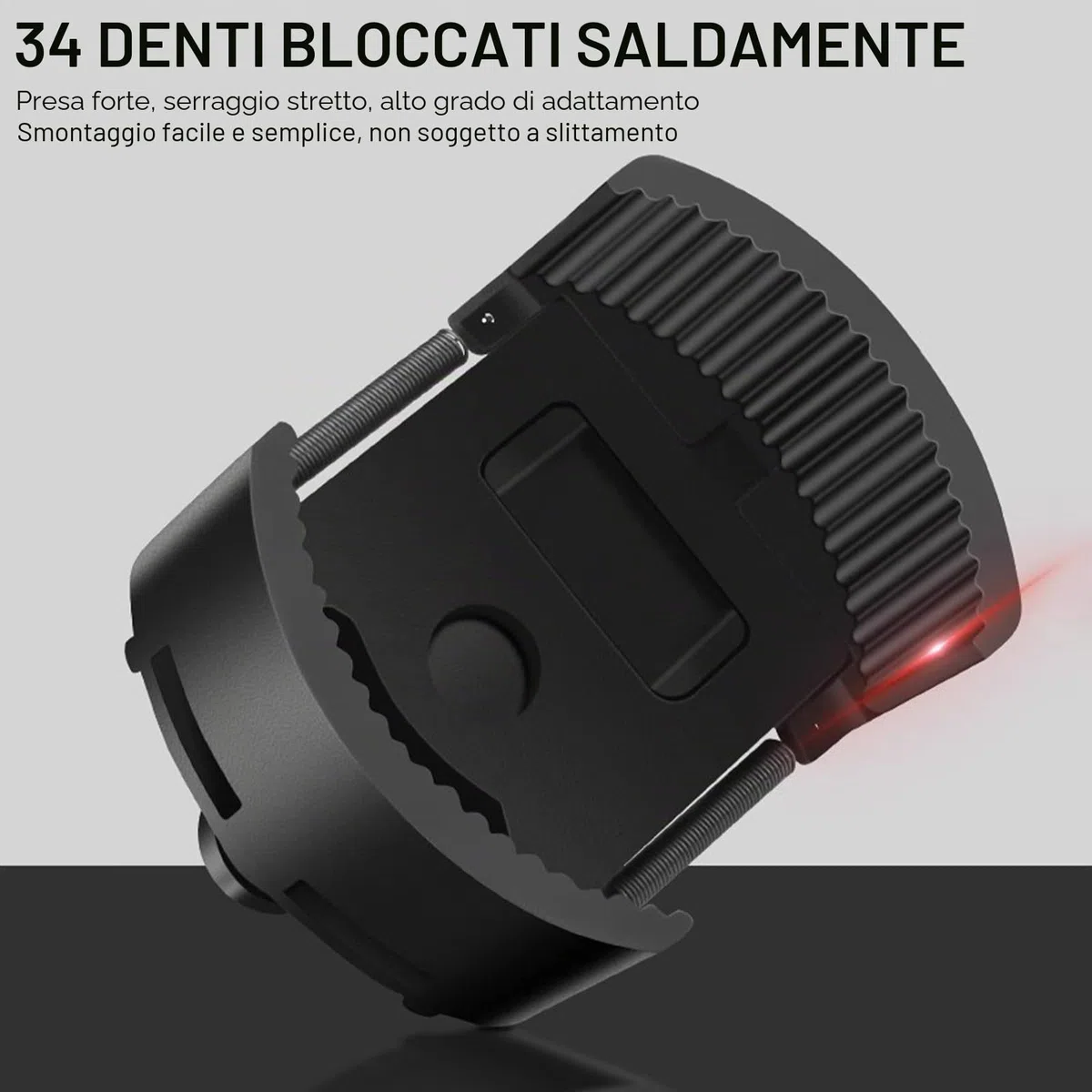 Chiave Filtro Olio Auto 60-80 mm, Regolabile Chiave Filtro Olio Moto, a 2 Griffe per Facile Rimozione, 1/2" Chiave per Filtro Olio Universale, per Auto Moto