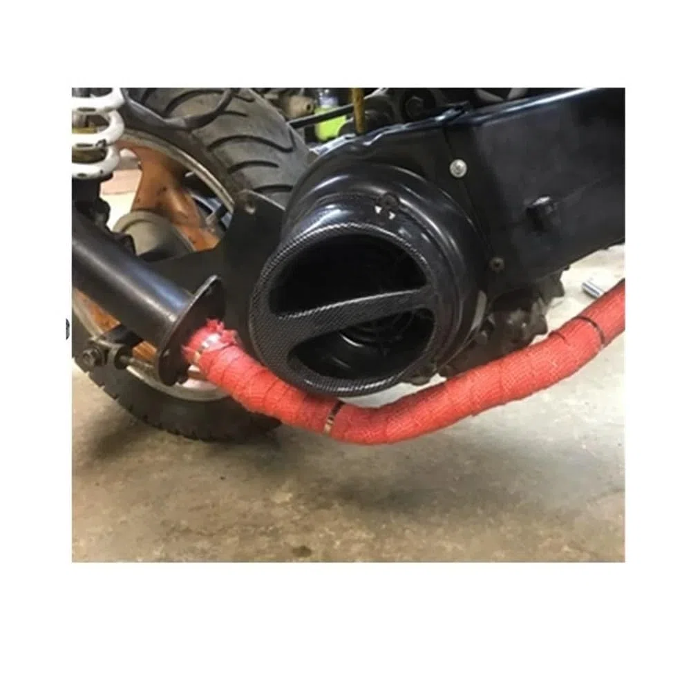 Per JOG50 90 Per DIO Per GY6 Accessori Per Moto Copertura Ventola Radiatore Motore Di Raffreddamento Per Scooter Ventilatore Radiatore(Blue)