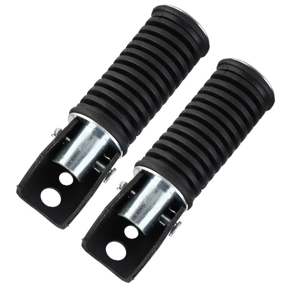 Pedane moto - 1 paio di passeggero posteriore moto, pedane pedane poggiapiedi, for GN125 / QJ25 / GS125 / GT125-5
