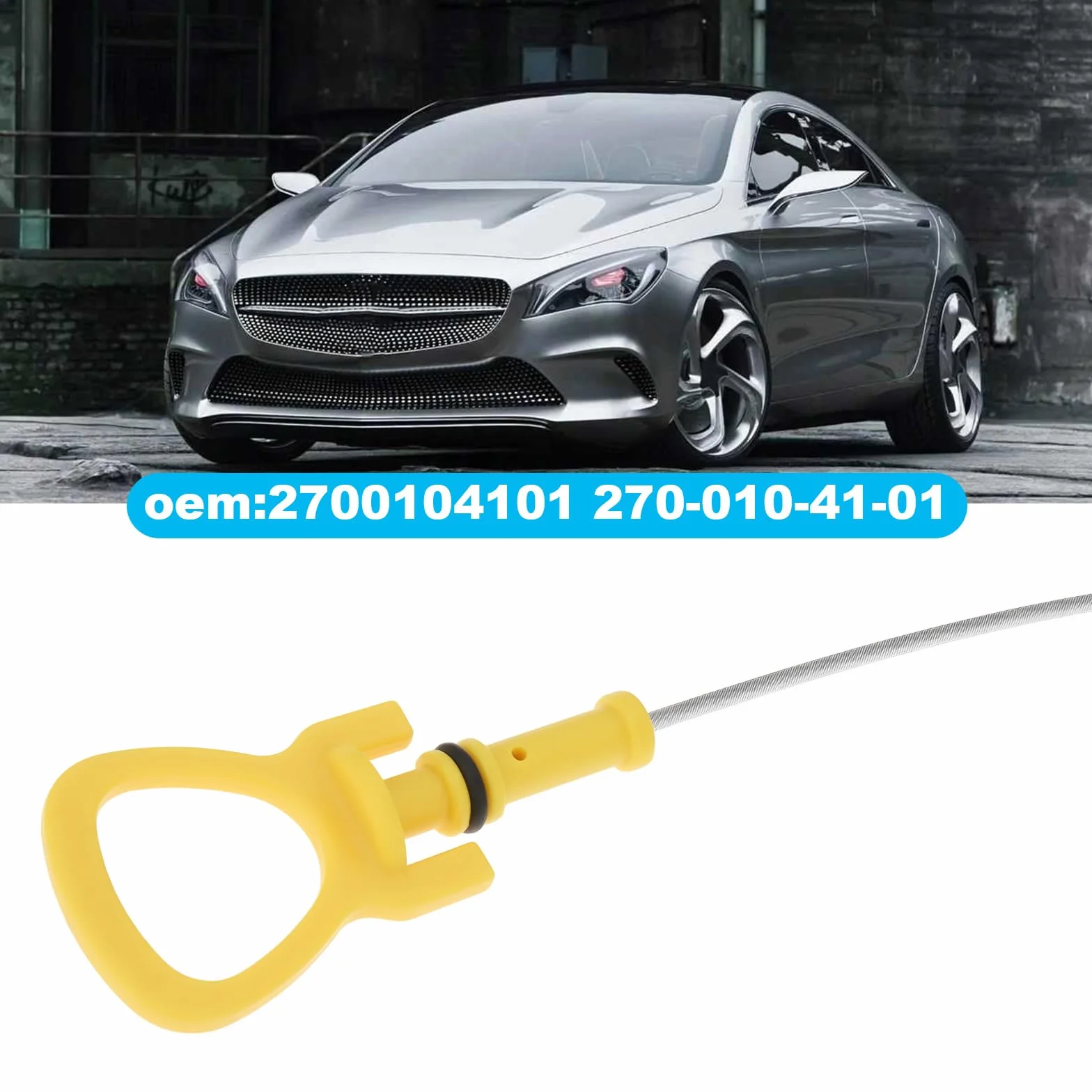 Astina Di Livello Dell'olio 2700104101 270-010-41-01 Compatibile Con Mercedes-Benz Classe A W176 2012-2018 Classe B W242 W246