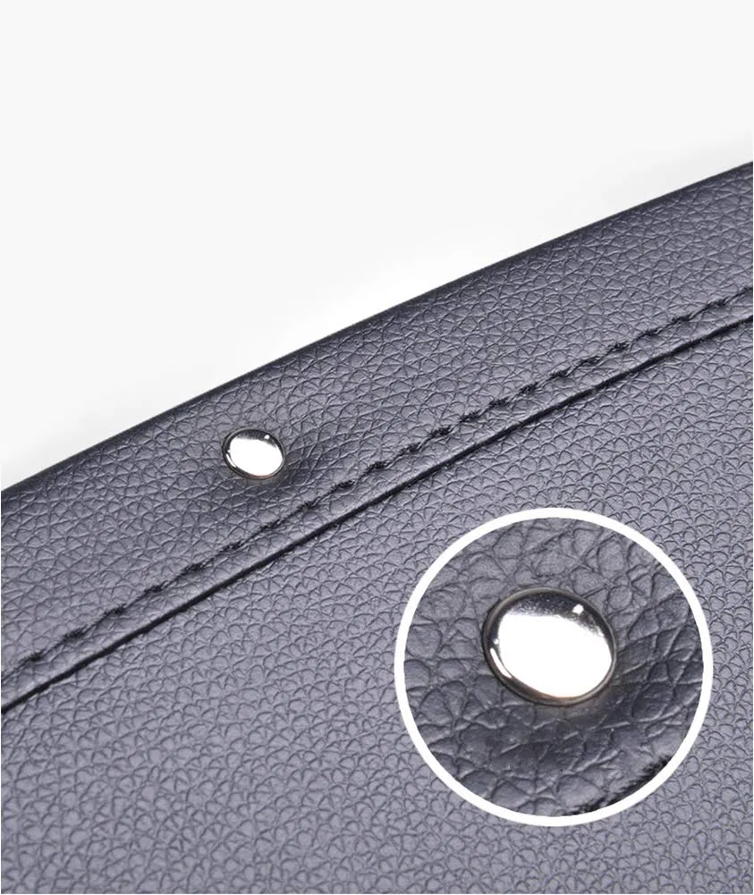 Smart 453 Fortwo/Forfour 2015-2019 Scatola di Immagazzinaggio, Borse di Stoccaggio, Materiale in Pelle Pu, Conservare La Moneta del Portafoglio Chiave del Telefono