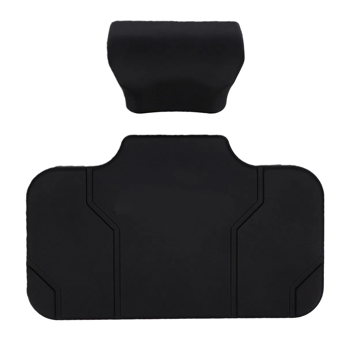 AMONIDA Bauletto per Moto Schienale Passeggero Comodo Cuscino Autoadesivo per Bauletto per un Maggiore Comfort del Passeggero Realizzato in Robusto Materiale PU per Lunghi Viaggi