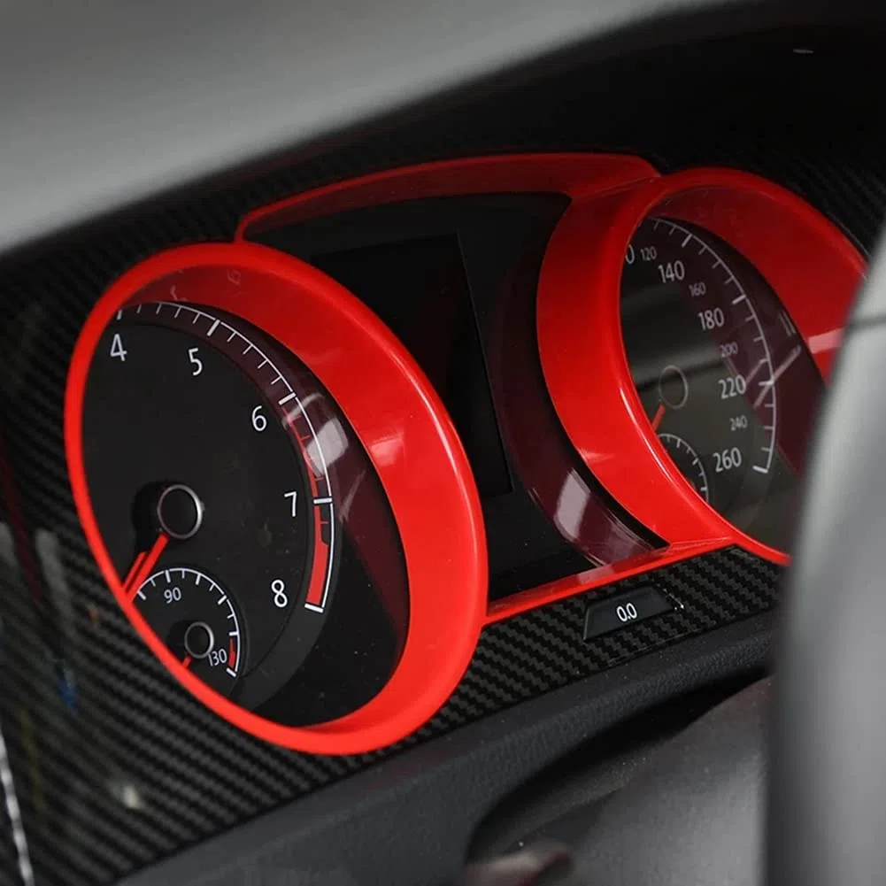 Auto Interno Cruscotto Tachimetro Telaio Copertura Pannello Per-Golf 7 7.5 MK7 2015-2019 Accessori