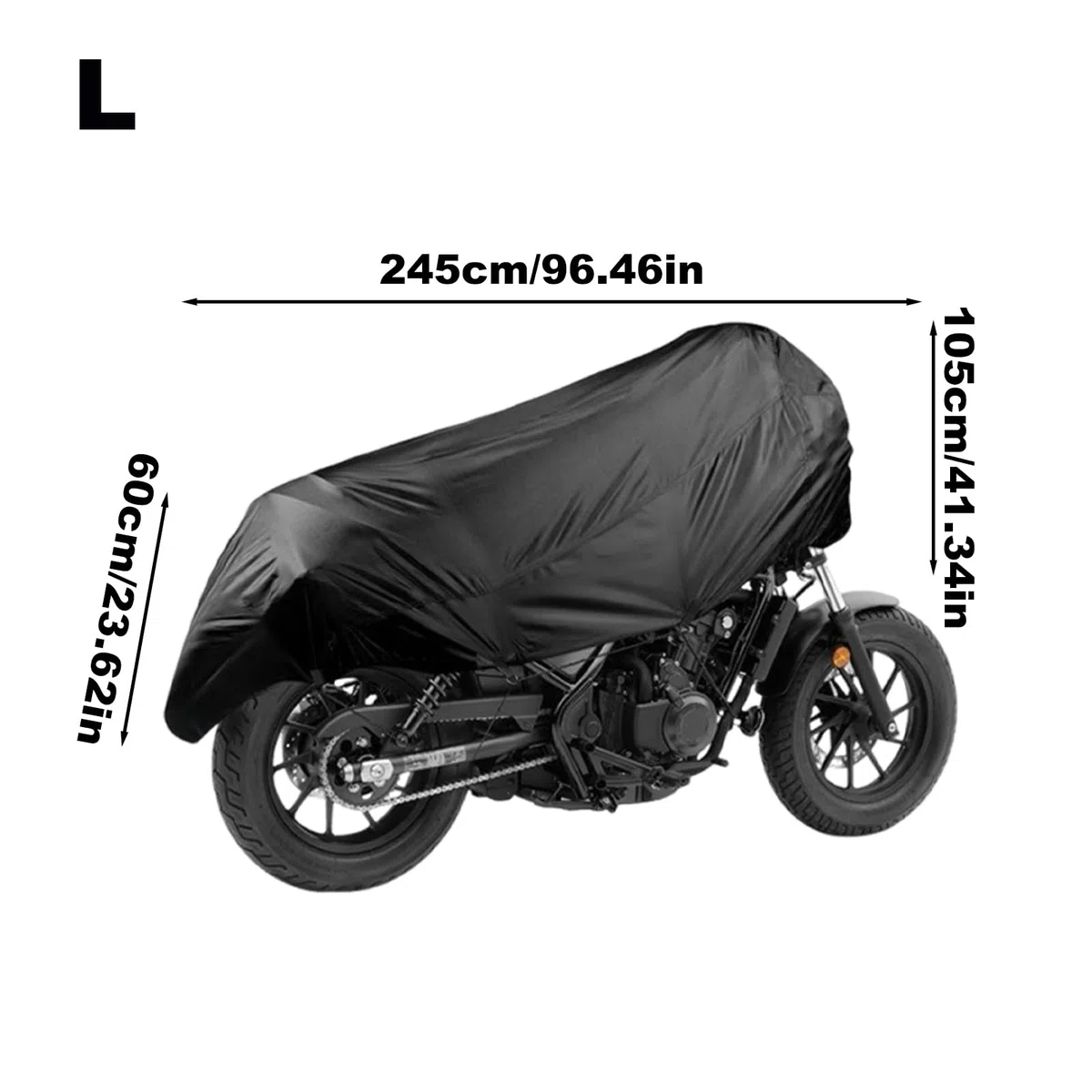 Copri Moto | Copertura per Moto Esterna Resistente per Riparo e Conservazione,Custodia Universale Antipolvere e Anti UV con Protezione Solare per Veicoli Elettrici e Auto