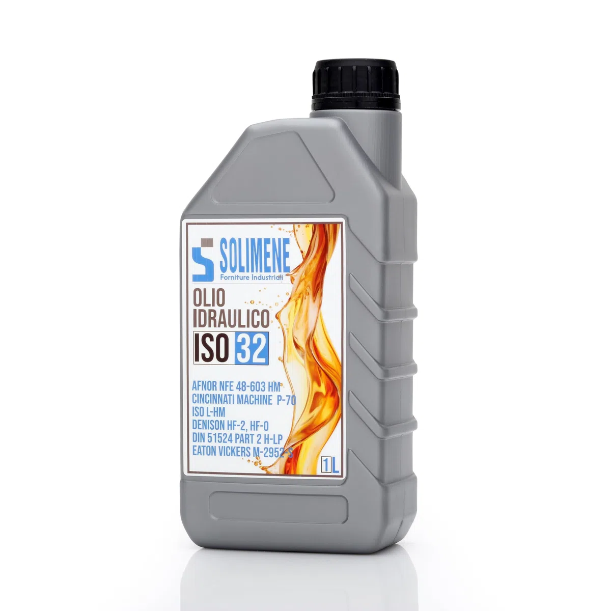 Olio Idraulico ISO VG 32 HLP 1L – Lubrificante per Muletti, Spaccalegna, Pompe Idrauliche, Transpallet e Pistoni – Alta Protezione Antiruggine - Anti Ossidazione - Anti Schiuma