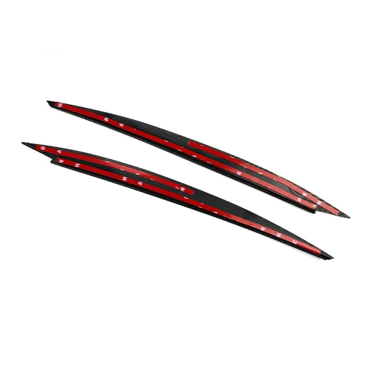 Accessorio Interno Per per Golf 7 7.5 per VII per GTI per GTD R MK7 MK7.5 2013-2019 Auto Faro Sopracciglio Palpebra copertura Trim Adesivi Accessori L'Interno Dell'Auto(Nero)