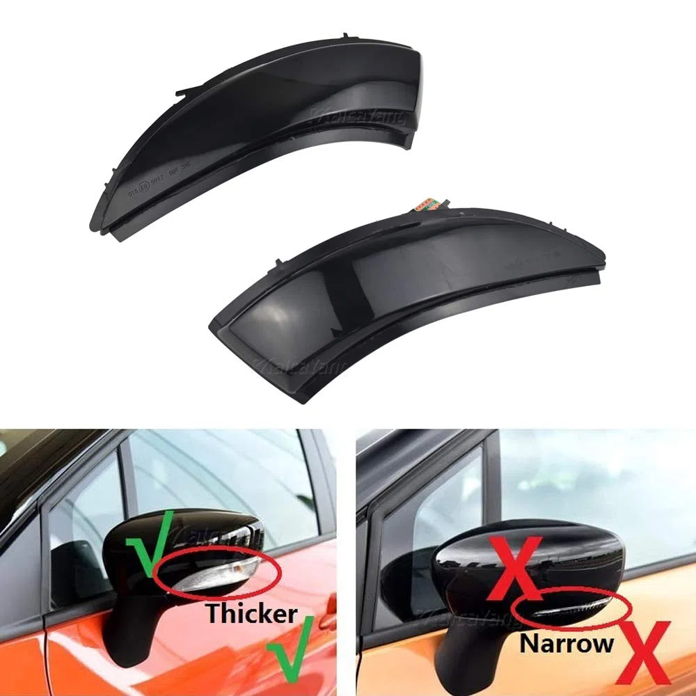 Indicatori di direzione dinamici a LED per specchietto retrovisore per modelli Clio IV MK4 BH RS Grandtour KH 2012-2016 per modelli Renault Captur