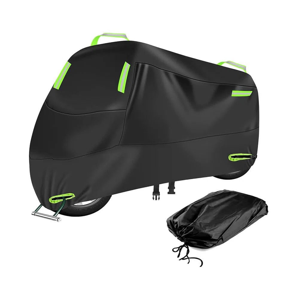 Telo Coprimoto per CFMOTO 450MT 450 MT 450 CF MT450 2024 2025 Traspirante Antipolvere Rain Cover Anti UV Teli Moto Esterno Garage Accessori,Greenstyle