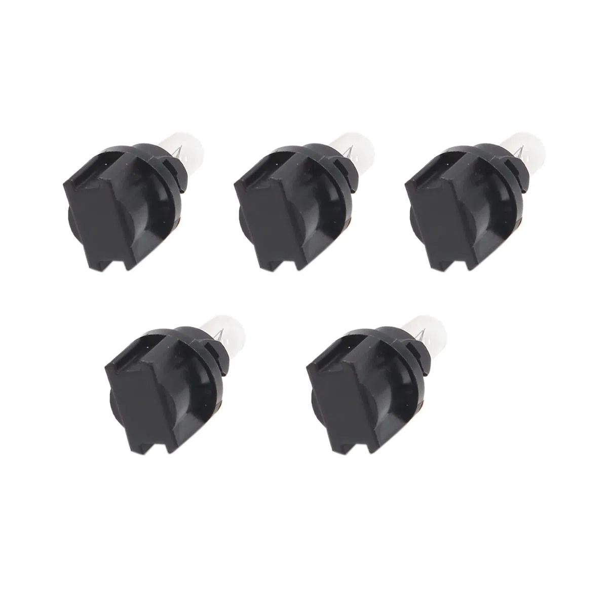 Sourcingmap 5PCS t5-v2 ambra LED indicatore cruscotto segnale lampadine per auto interno