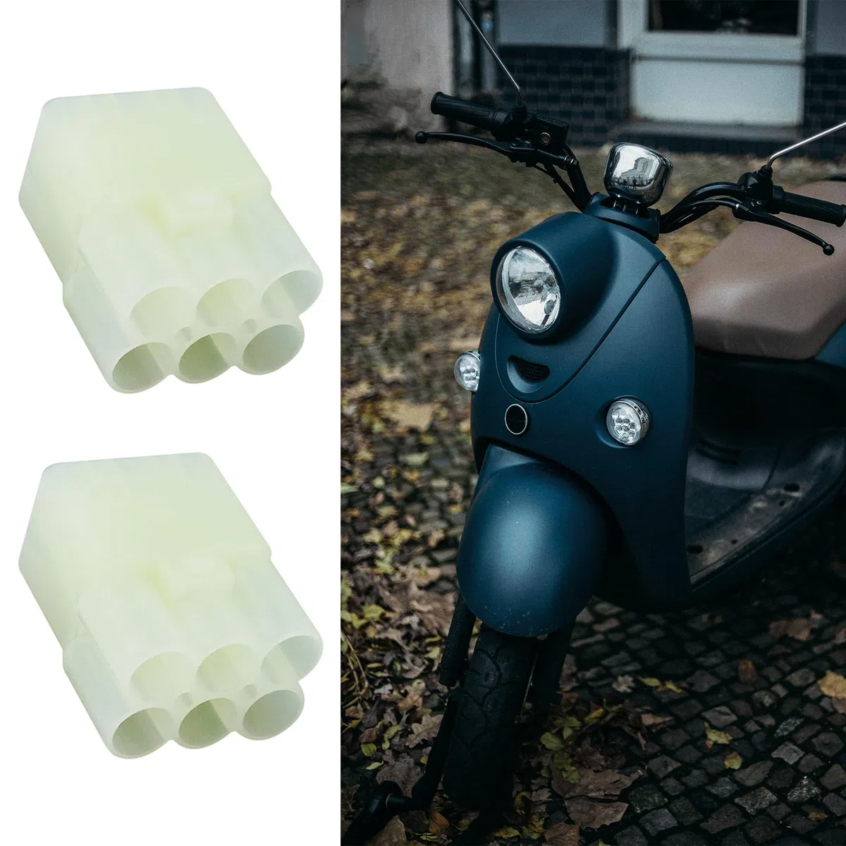 2 SET 6 VIE CONNETTORE ELETTRICO IMPERMEABILE HM 090 MT COMPATIBILE SUZUKI COMPATIBILE