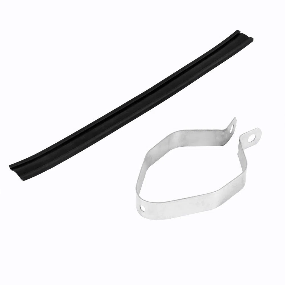 Keenso Universale Moto Esagonale Silenziatore Tubo di Scarico Staffa Clip Fissare Supporto Silenziatore Tubo Staffa modifica