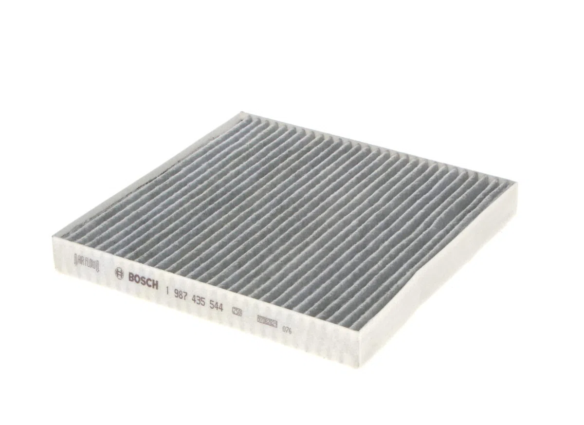 Bosch Filtro Abitacolo ai Carboni Attivi R5544, Filtro di Ricambio - Contro cattivi odori, polline e polvere per un'aria più pulita all'interno del veicolo