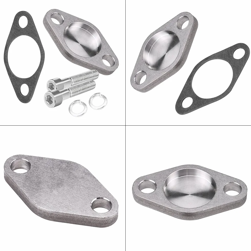 Chiusura Valvola Egr E39 525-Kit Piastre Di Chiusura Della Valvola Egr Di Ricambio Per Bmw E53 E38 E39 E46 X5 Piastra Egr Con Viti Per Guarnizioni