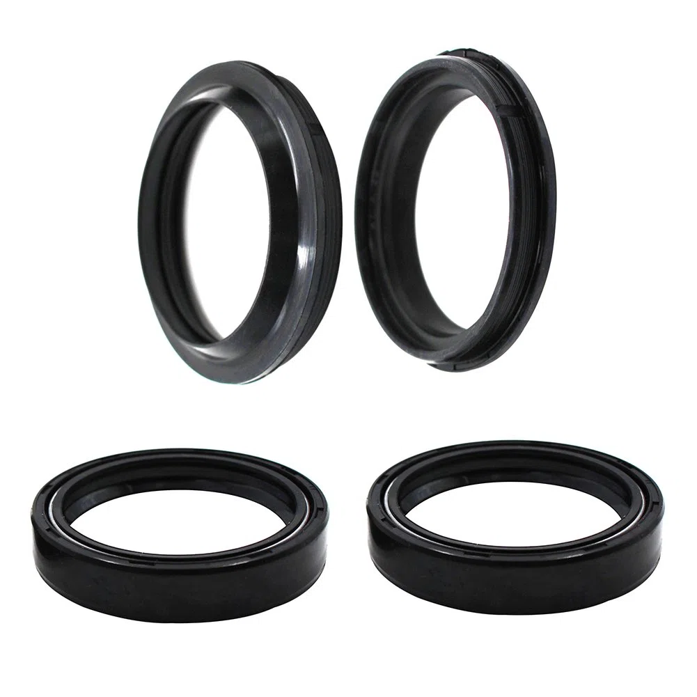 Road Passion Forcella Paraolio + Parapolvere kit 48 x 58 x 10 mm per White Power WP 48MM WP48MM WP48 MM Motocross