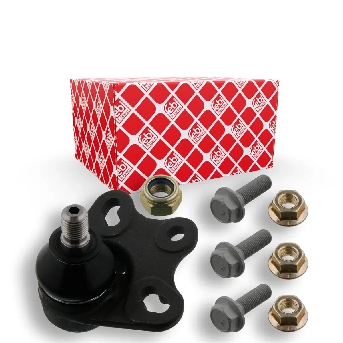 febi bilstein 31334 giunto sferico con bulloni e dadi bloccaggio, 1 unità