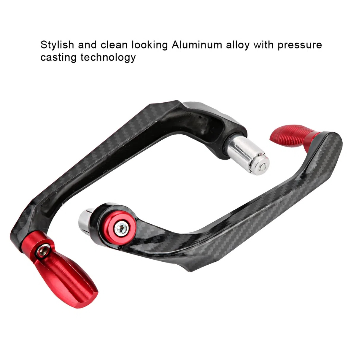 Protezione del manubrio del motociclo-paraleve manubrio moto 22-Duokon Universale 7/8 Pollici 22mm CNC Alluminio Manubrio Freno Leva Frizione Protezione della Mano Protezione per Moto, Moto