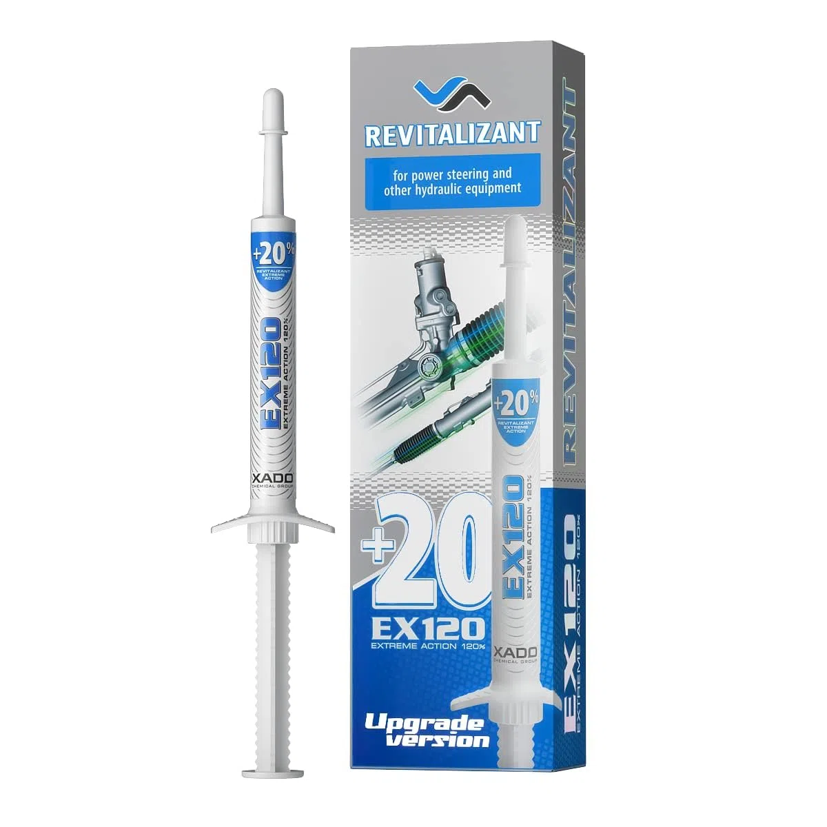 XADO Additivo per servosterzo e altri impianti idraulici con Revitalizant® - EX120 per servosterzo, 8ml