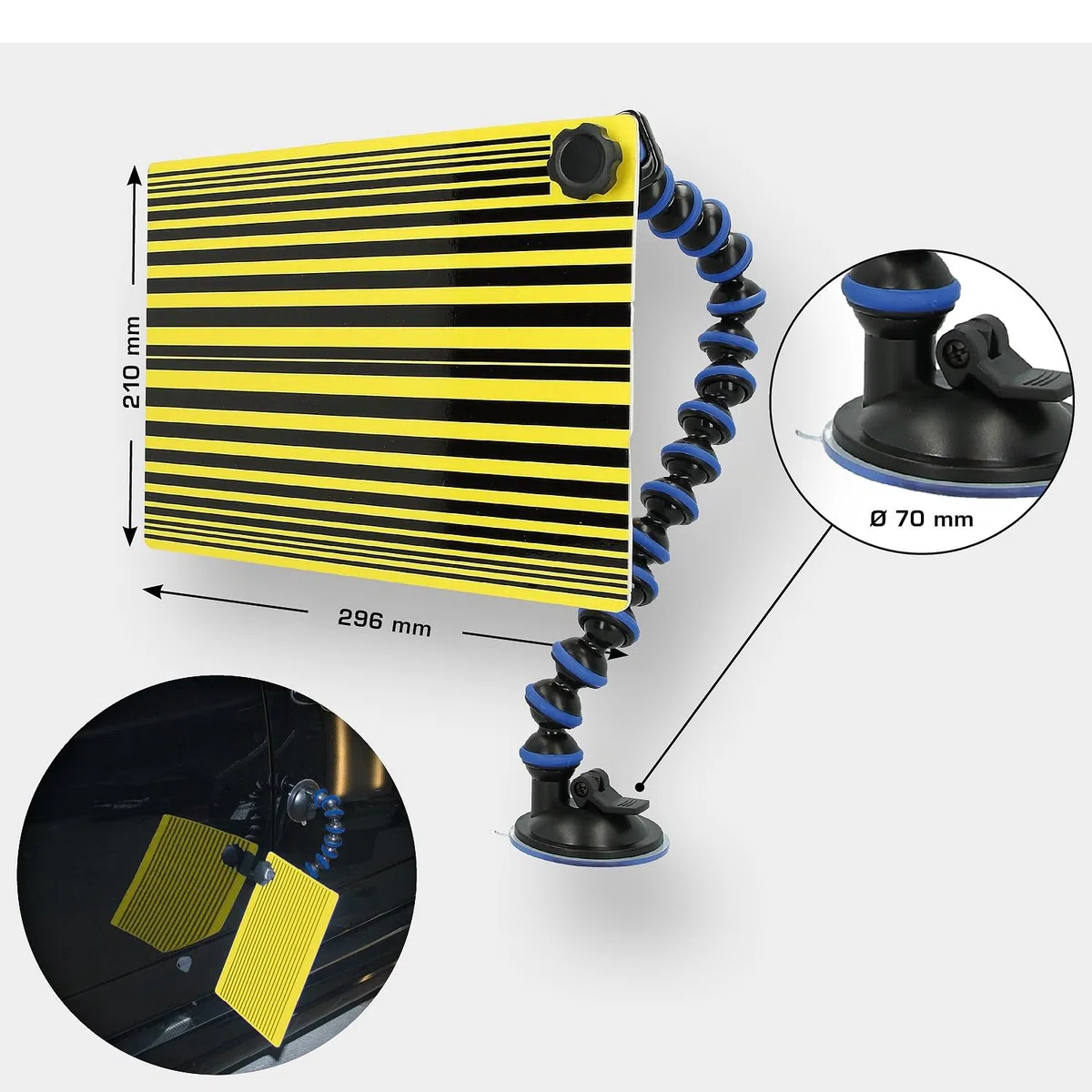 BRILLIANT TOOLS BT516000 Specchio per tirabolli [Powered by KS TOOLS]