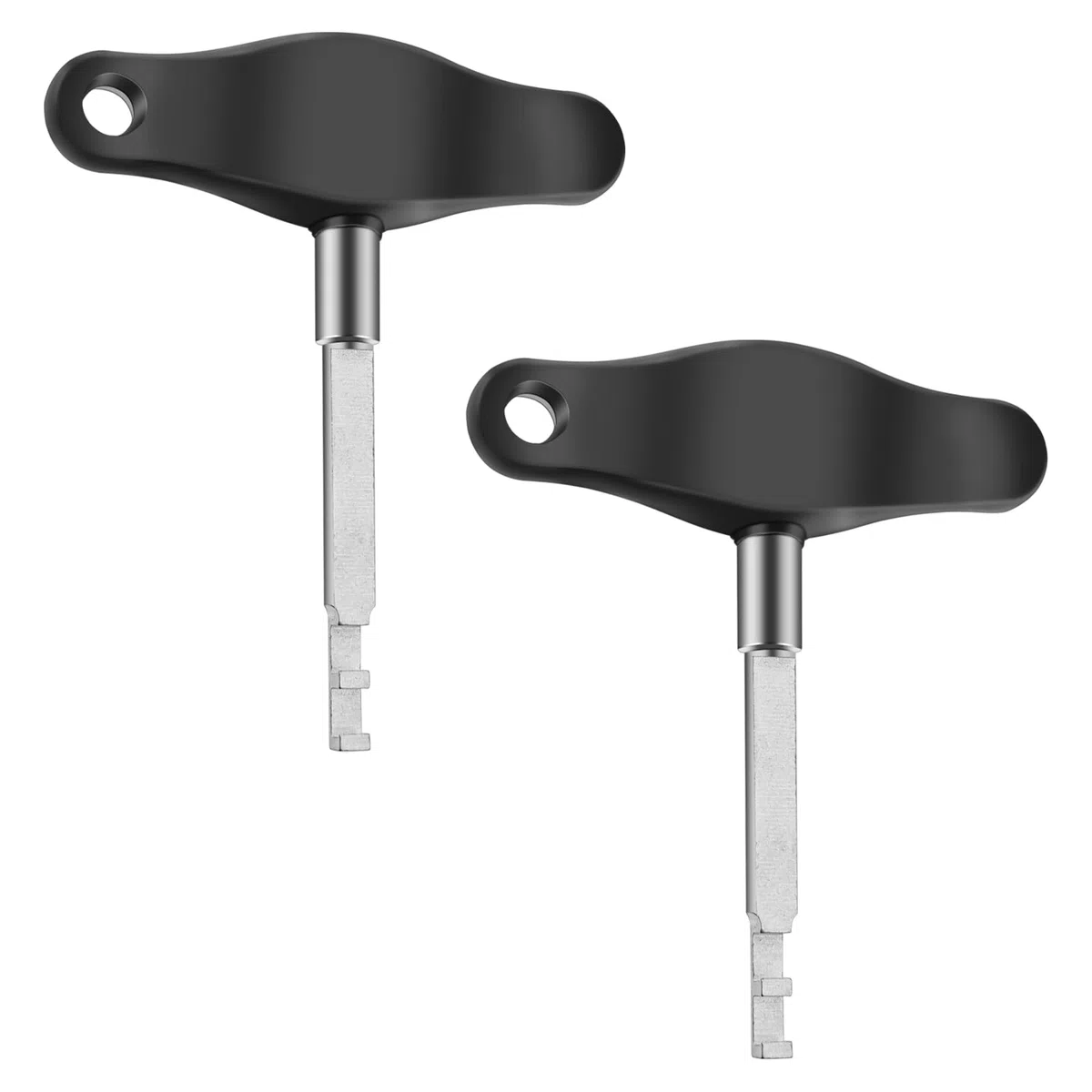 2 strumenti di rimozione del connettore per auto, estrattore per connettore elettrico per rimuovere i connettori da spingere e tirare, nero