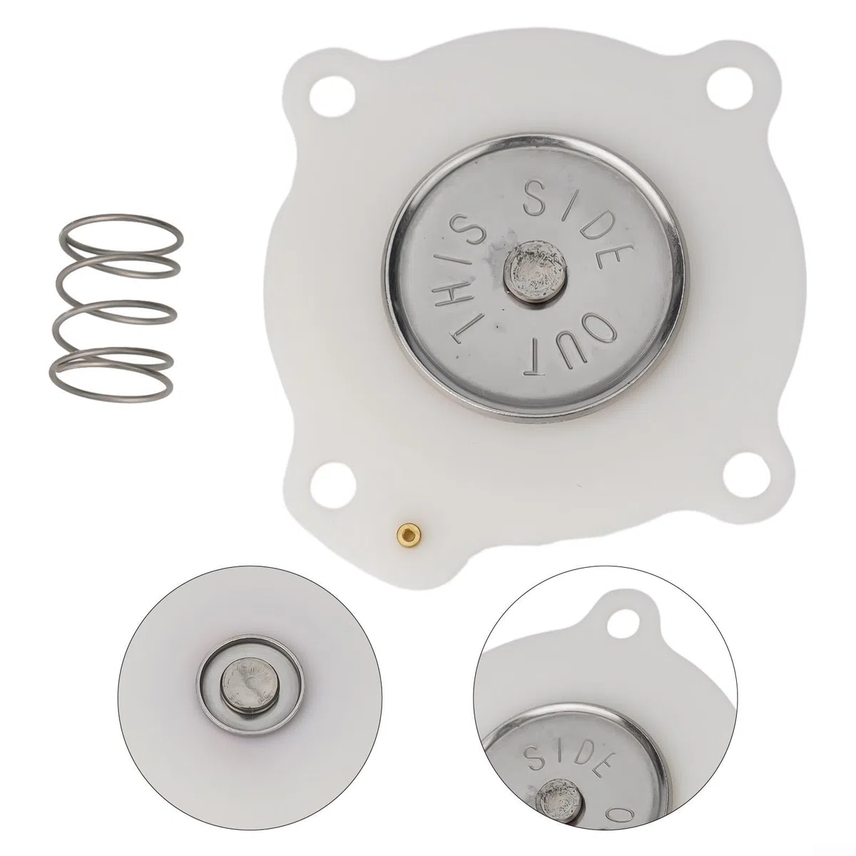 Per kit di riparazione a membrana ASCO C113443 C113444, progettato per valvole di diverse dimensioni di carburatore dosaggio diaframma parte di ricambio (C113443)