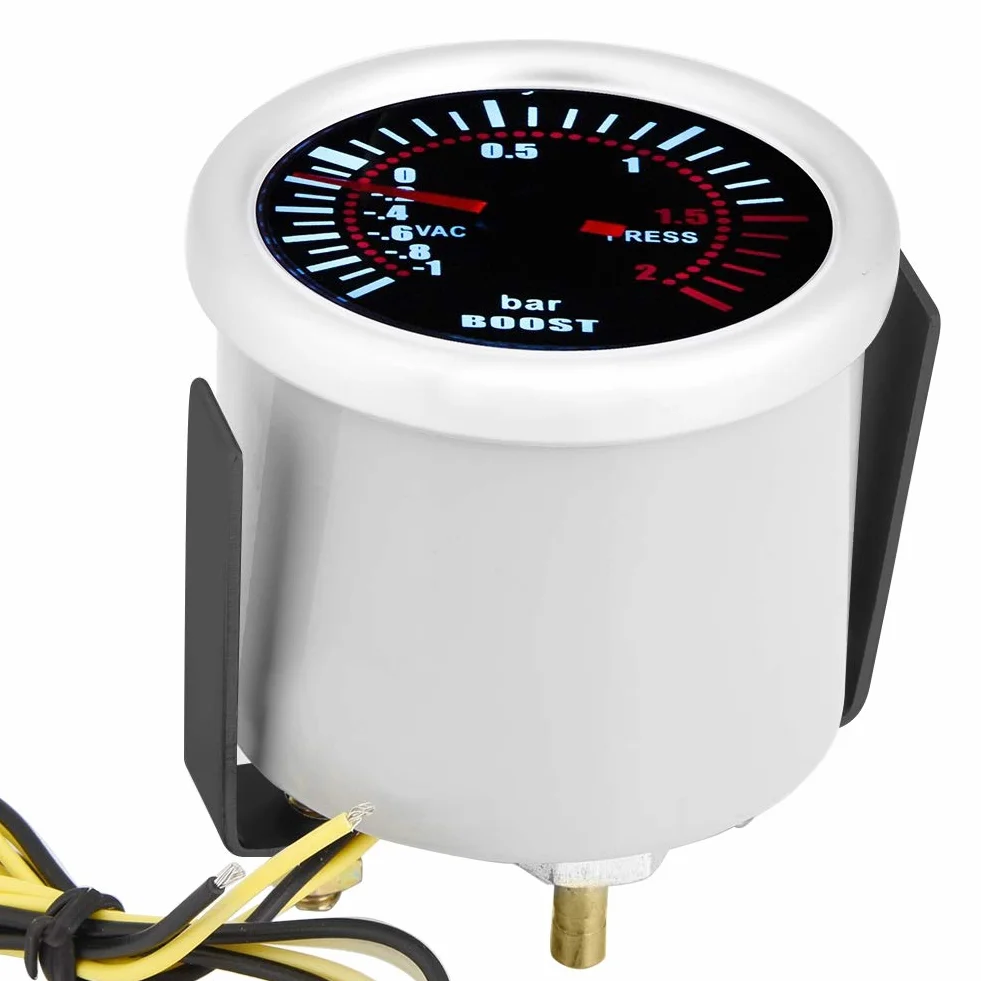 LED Digital Turbo Boost PSI Gauge Meter Car Universal 12V