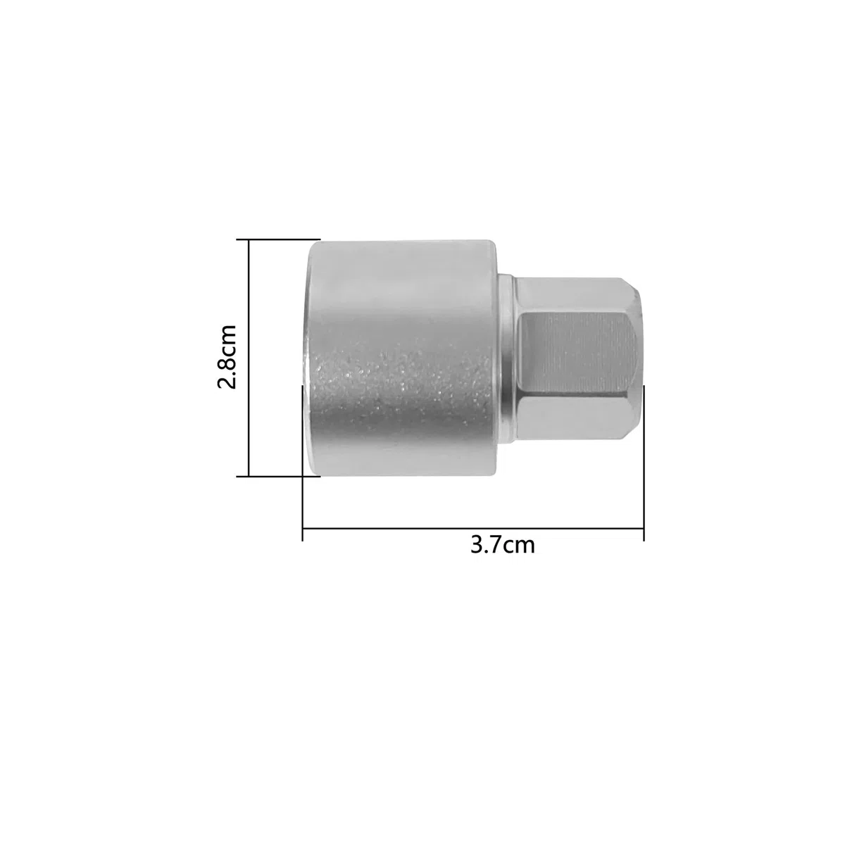 ACAGALA Ricambio per Chiave per Dadi Ruota Compatibile con Volkswagen Security Master 521 antifurto