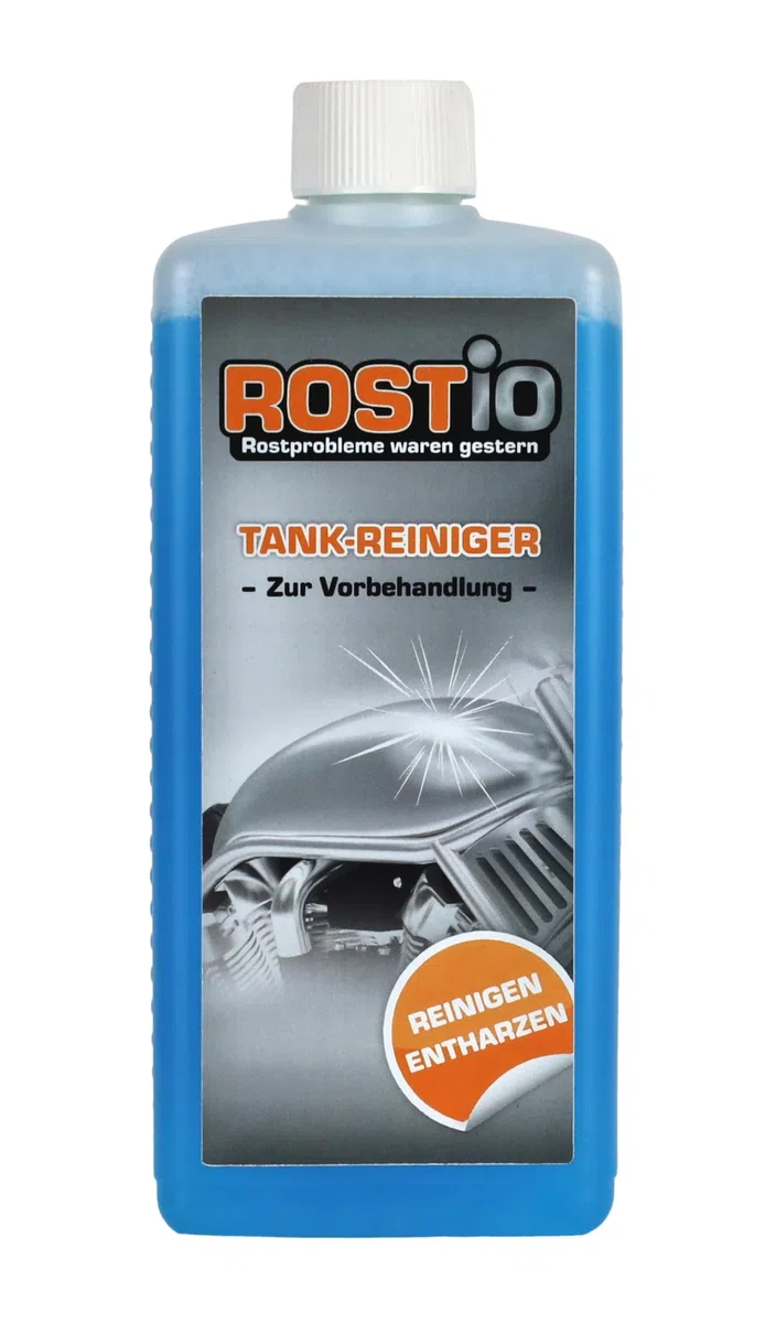 Rostio Detergente per serbatoio 500 ml – Decalcificante – Rimuovi resina – Pulizia del serbatoio Rimozione ruggine dal serbatoio