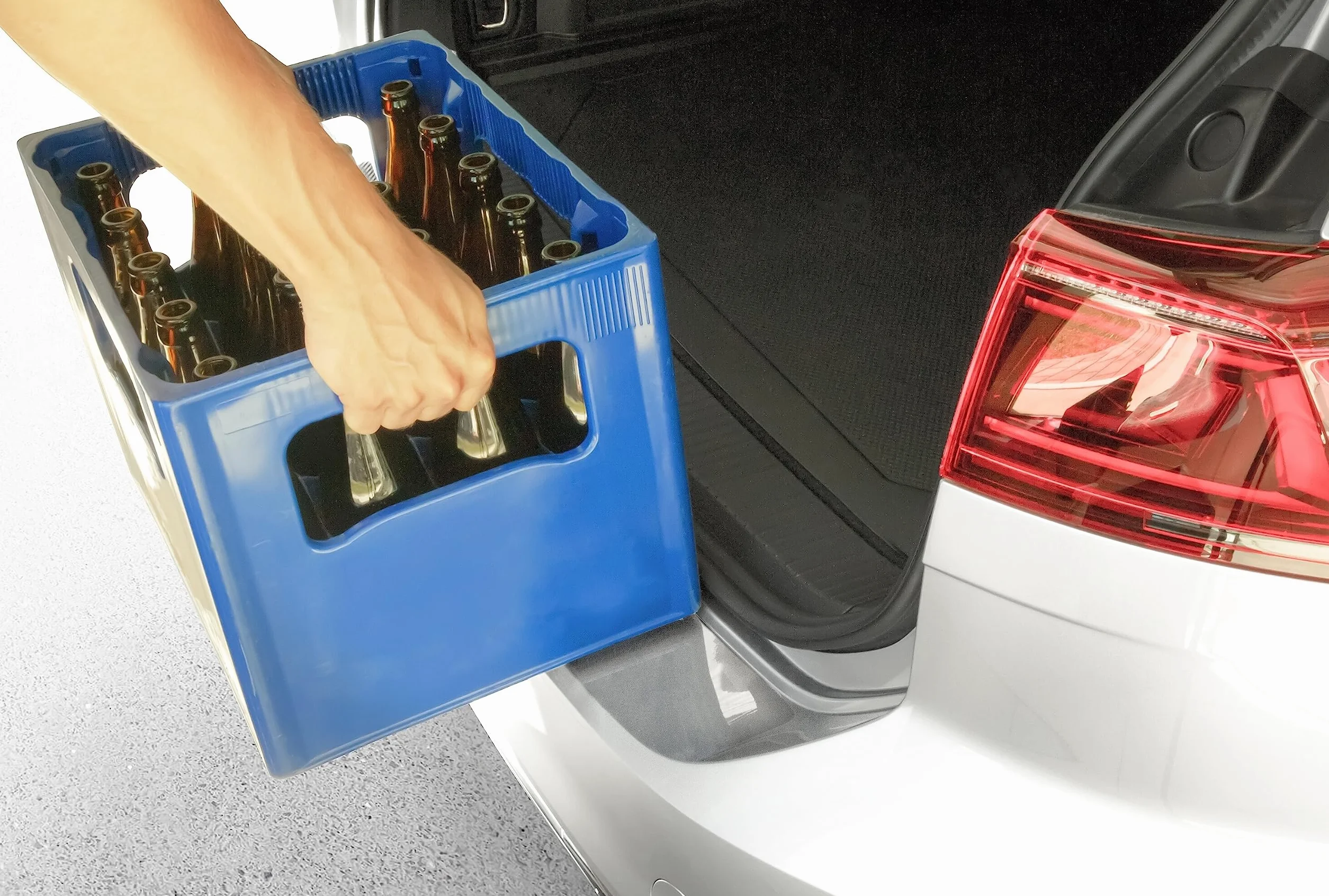uProtect Pellicola Protettiva per Bordo di Carico Set completo per Audi Q8 1 (I) 4M I 2018-2026 - Protezione Paraurti, antigraffio, per vernice - Trasparente Lucido