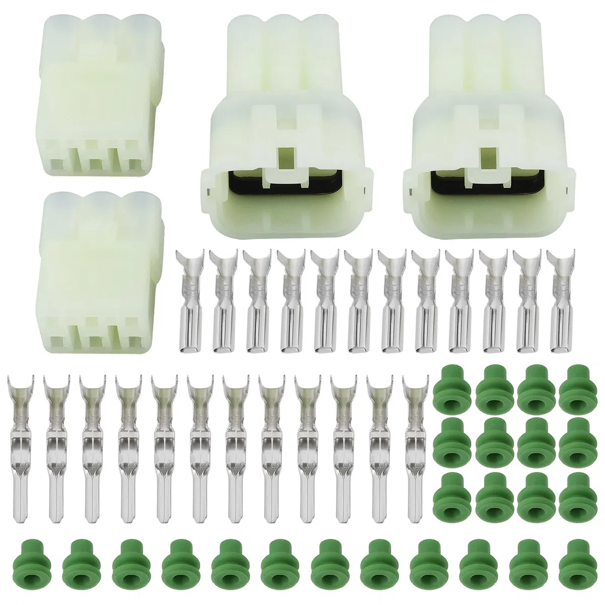 2 SET 6 VIE CONNETTORE ELETTRICO IMPERMEABILE HM 090 MT COMPATIBILE SUZUKI COMPATIBILE