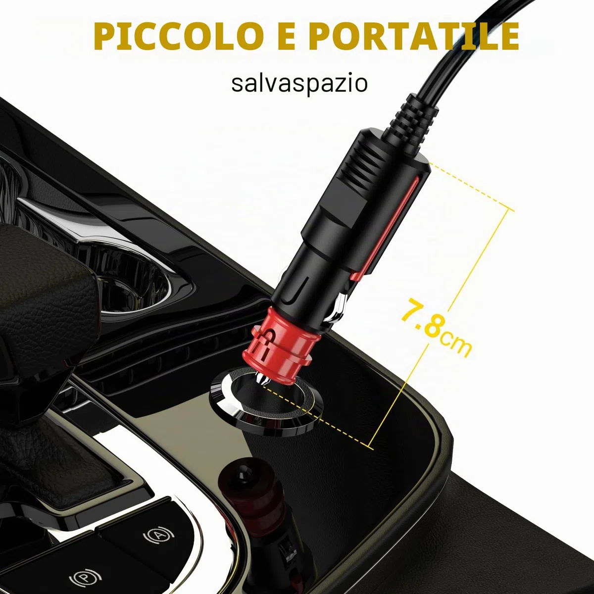 Cavo di Prolunga per Refrigeratore Auto 12V per Compressore Frigorifero per Auto Alpicool, Dometic, Waeco CF CDF, ARB, ICECO, Setpower, 3,5 M 12V Spina Cavo Frigorifero per Auto